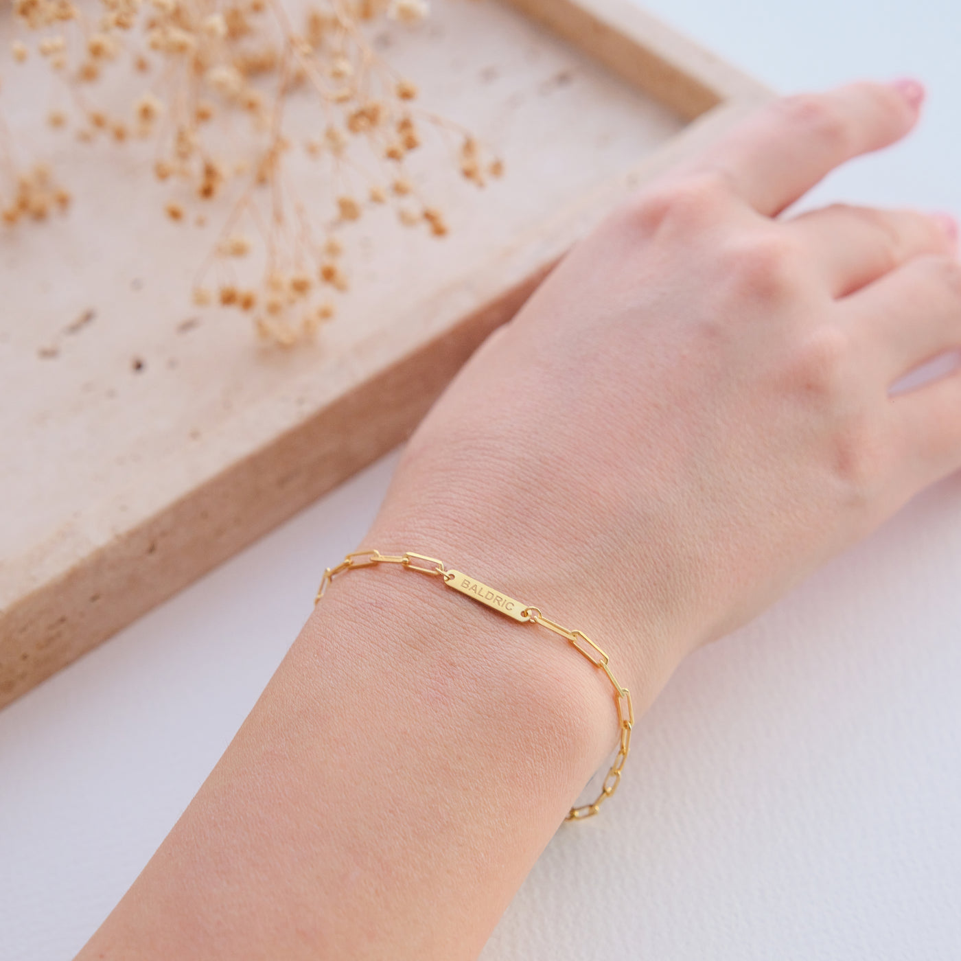 585er Gold Union Armband
