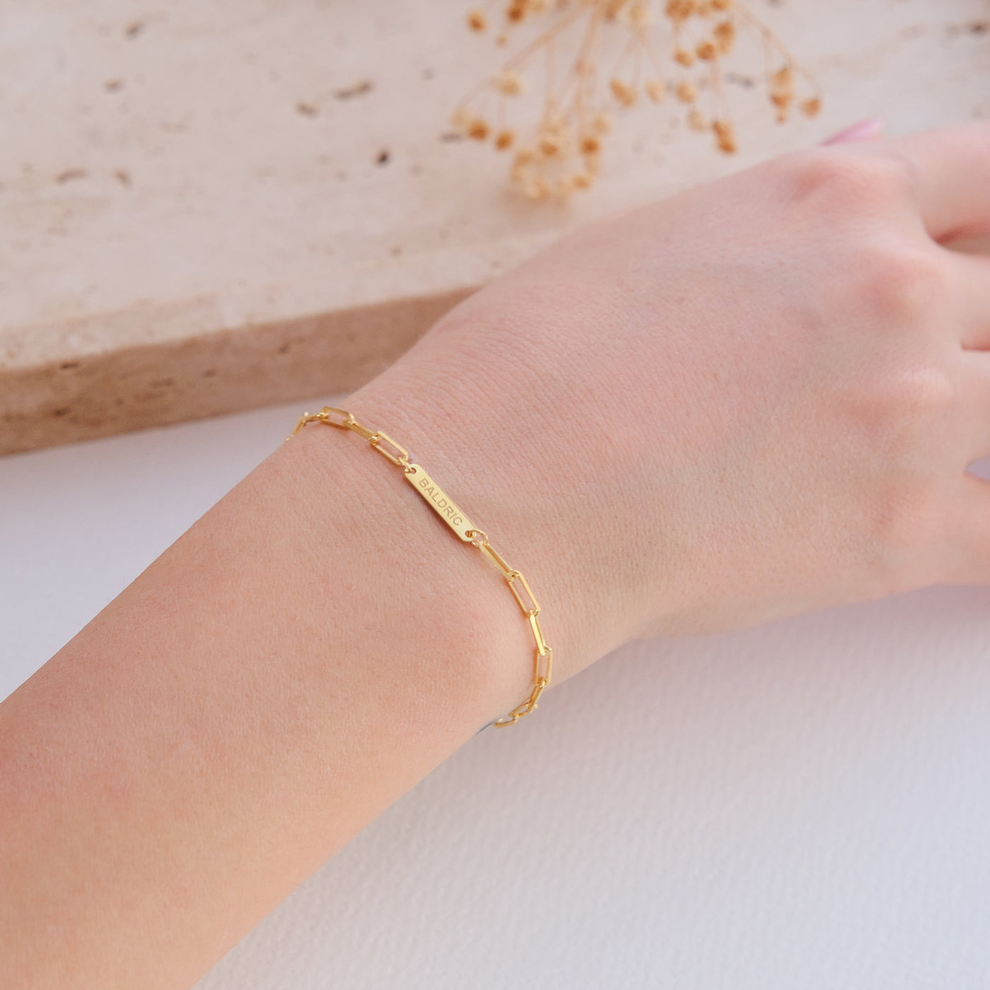 585er Gold Union Armband