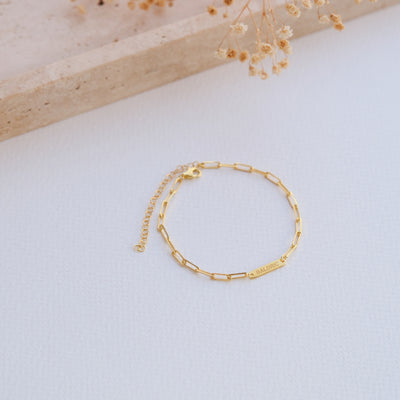 585er Gold Union Armband