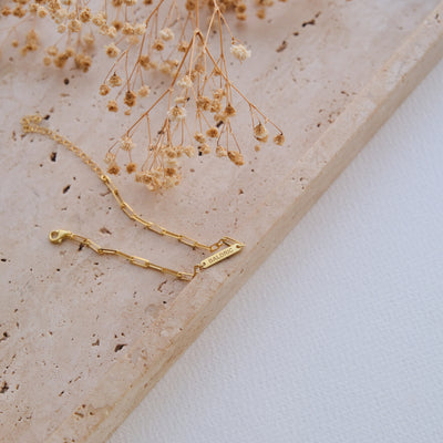 585er Gold Union Armband