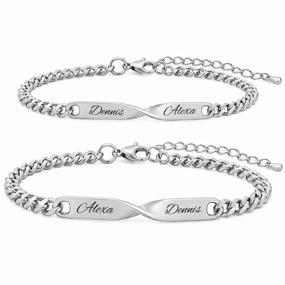 Eternal Partnerarmband mit Gravur - OTANTO
