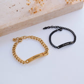 ID Partnerarmband mit Wunschgravur - OTANTO