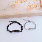ID Partnerarmband mit Wunschgravur - OTANTO