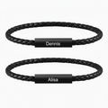 Magnetische Partnerarmbänder mit Gravur - OTANTO