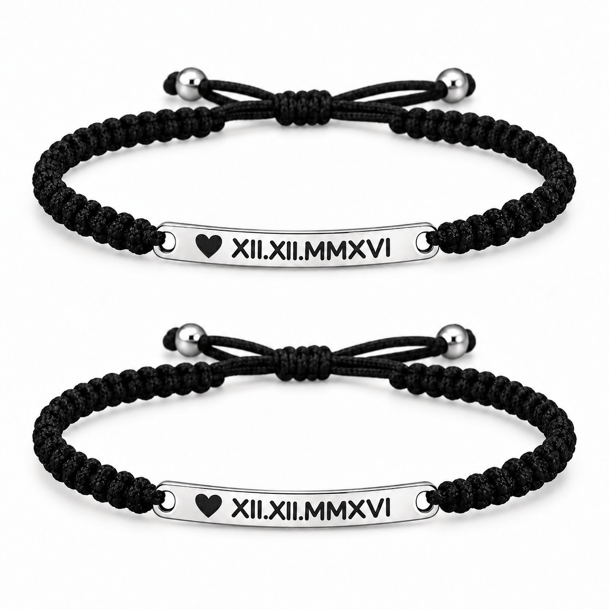 Partnerarmband mit Textilband - OTANTO