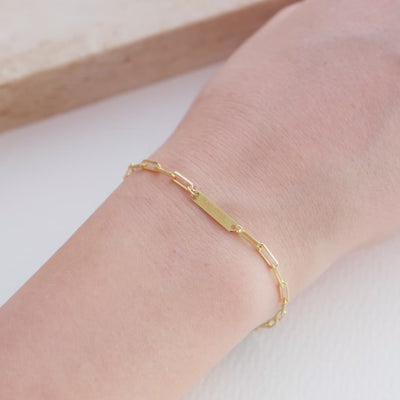 585er Gold Union Armband